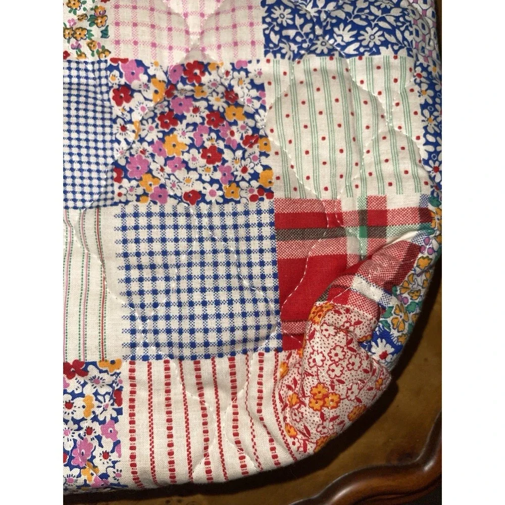 Vintage Patchwork Bag / Tote Quilt pattern Hobo Hippie By Now Design Snap Close